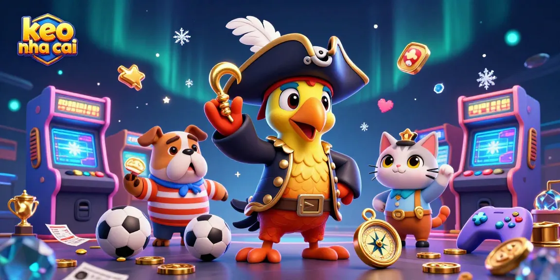 Place your bets with keo nha cai as the colorful pirate-themed gaming adventure unfolds.