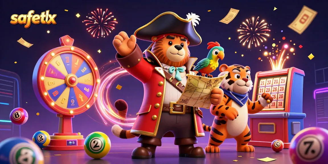 Experience the thrill of safetxt gaming with vibrant characters and dynamic lottery elements igniting excitement.