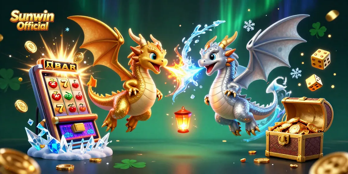 Experience the thrill of winning at Sunwin Official with dynamic dragons and jackpot excitement!