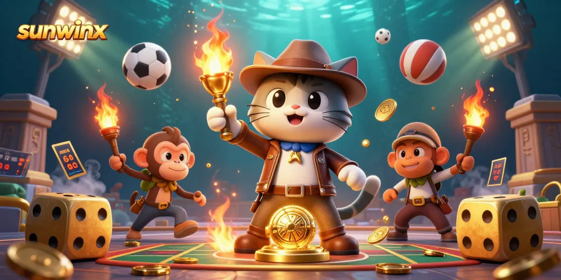 Engage in thrilling gameplay at sunwinx with sports-themed casino adventures featuring dynamic characters.