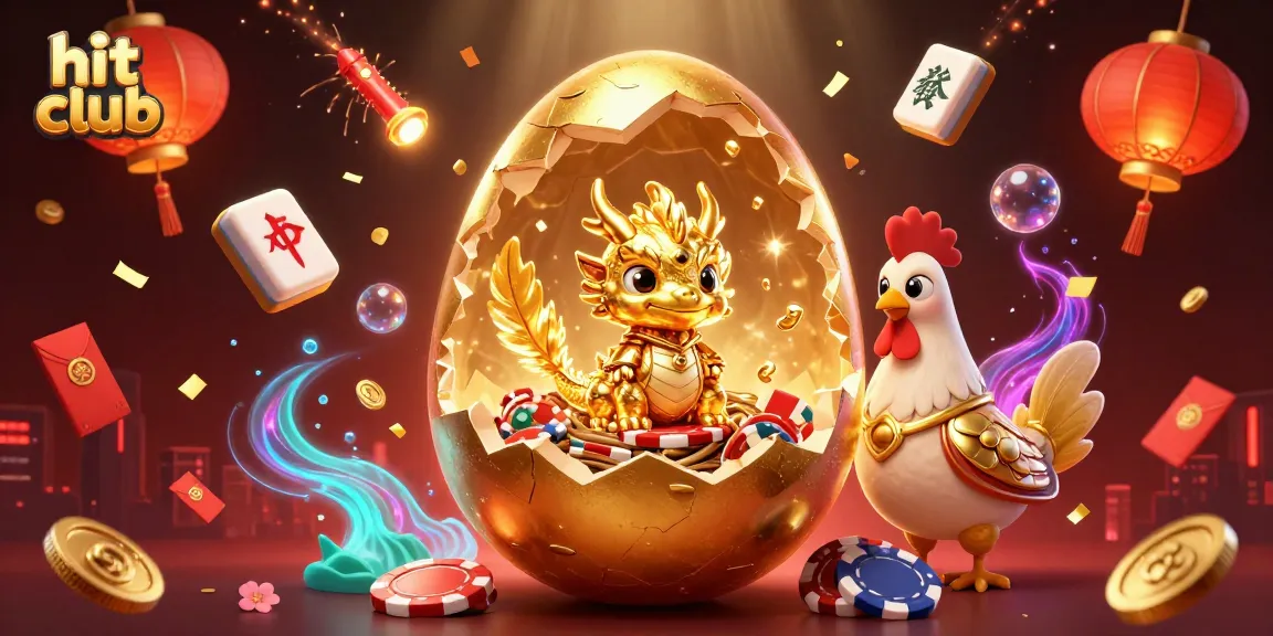 Experience thrilling gameplay at hit club with dynamic casino elements and a baby dragon jackpot!